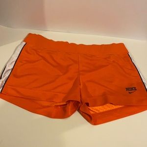 orange nike short shorts